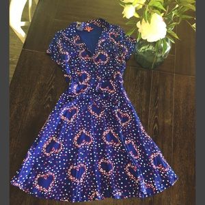 Mod cloth heart dress
